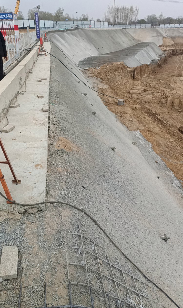 大同城区挂网喷浆